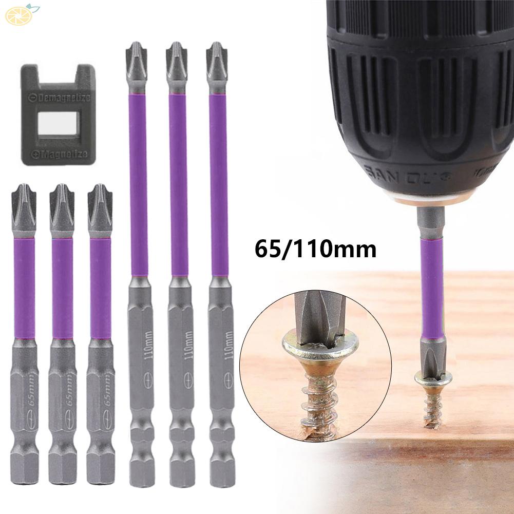 【VARSTR】High Hardness Magnetic Screwdriver Bit Set for FPH2 Socket Switch with Magnetizer