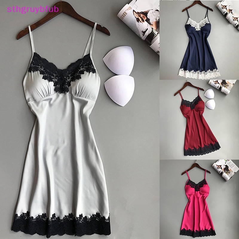 Đầm Ngủ Ren Có Mút Nâng Ngực Gợi Cảm