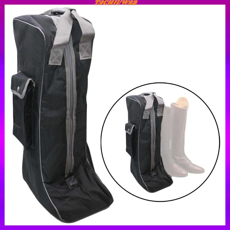[Tachiuwa2] Túi Đựng Giày Bốt Thể Thao Dài Bền Equestrian Sắp Xếp Gọn Gàng Cho Hoạt Động Ngoà