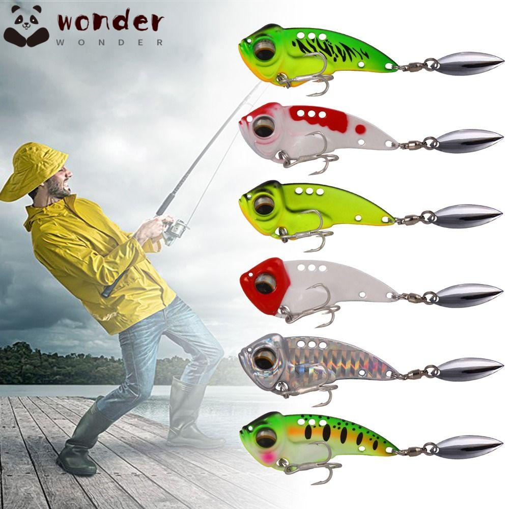 Set 6 Mồi Câu Cá Kim Loại 6 Màu