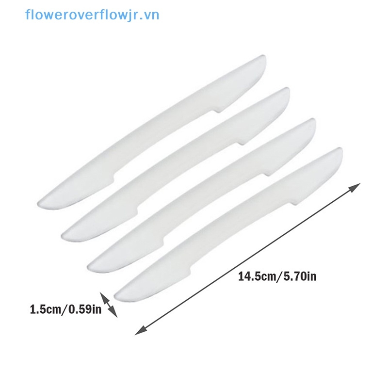 Dải Viền Bảo Vệ Gương Chiếu Hậu Xe Hơi Chống Va Chạm Màu Trong Suốt