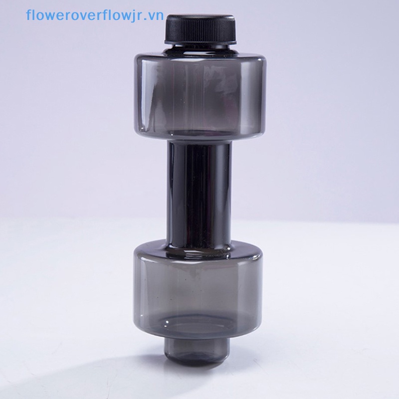 Bình Nước Thể Thao Bằng Nhựa Hình Quả Tạ 550ML Chống Rò Rỉ