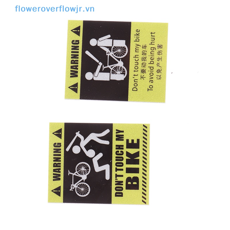 2 Sticker 3D Dán Khung Xe Đạp MTB Chống Trầy Bảo Vệ Tiện Dụng