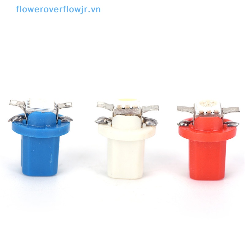 10 Bóng Đèn LED T5 B8.5D Gắn Bảng Điều Khiển Xe Hơi