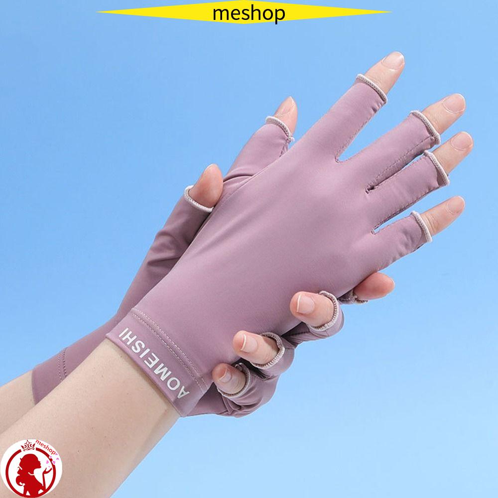 Găng Tay Chống Nắng Thoáng Khí Có Thể Chạm Màn Hình Cảm Ứ