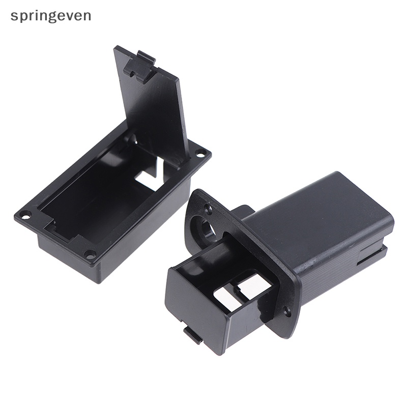 Hộp Pickup Lò Xo 9V 9V Kèm Giá Đỡ / Vỏ Bọc Cho Đàn Guitar Bass