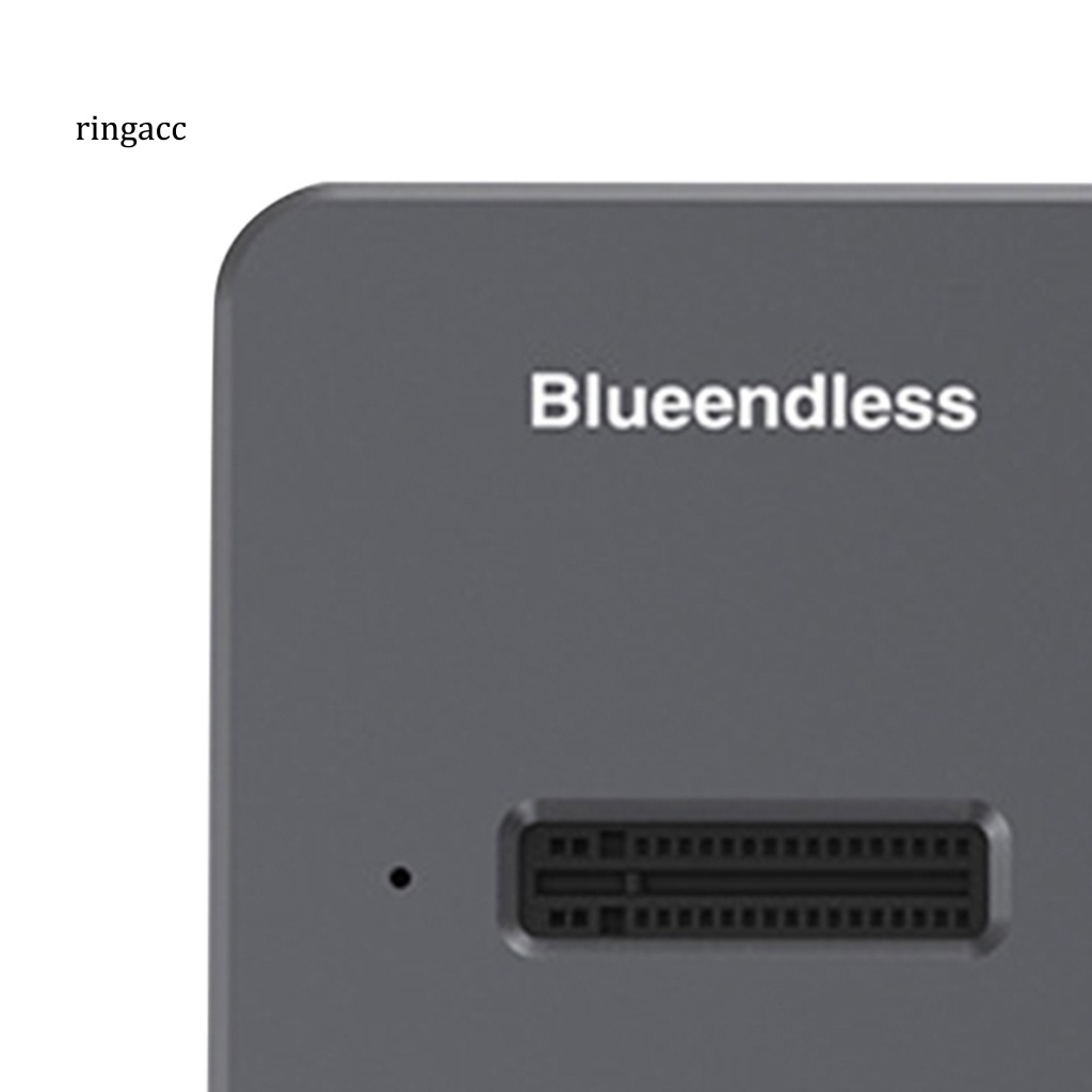 Vỏ Ổ Cứng Bằng Hợp Kim Nhôm Tốc Độ Cao M.2 SATA / NVMe Type-C 3.1