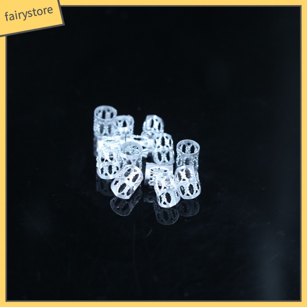 Set 100 Kẹp Tóc Bện Bằng Nhôm Màu Trơn Thời Trang Dành Cho Nữ