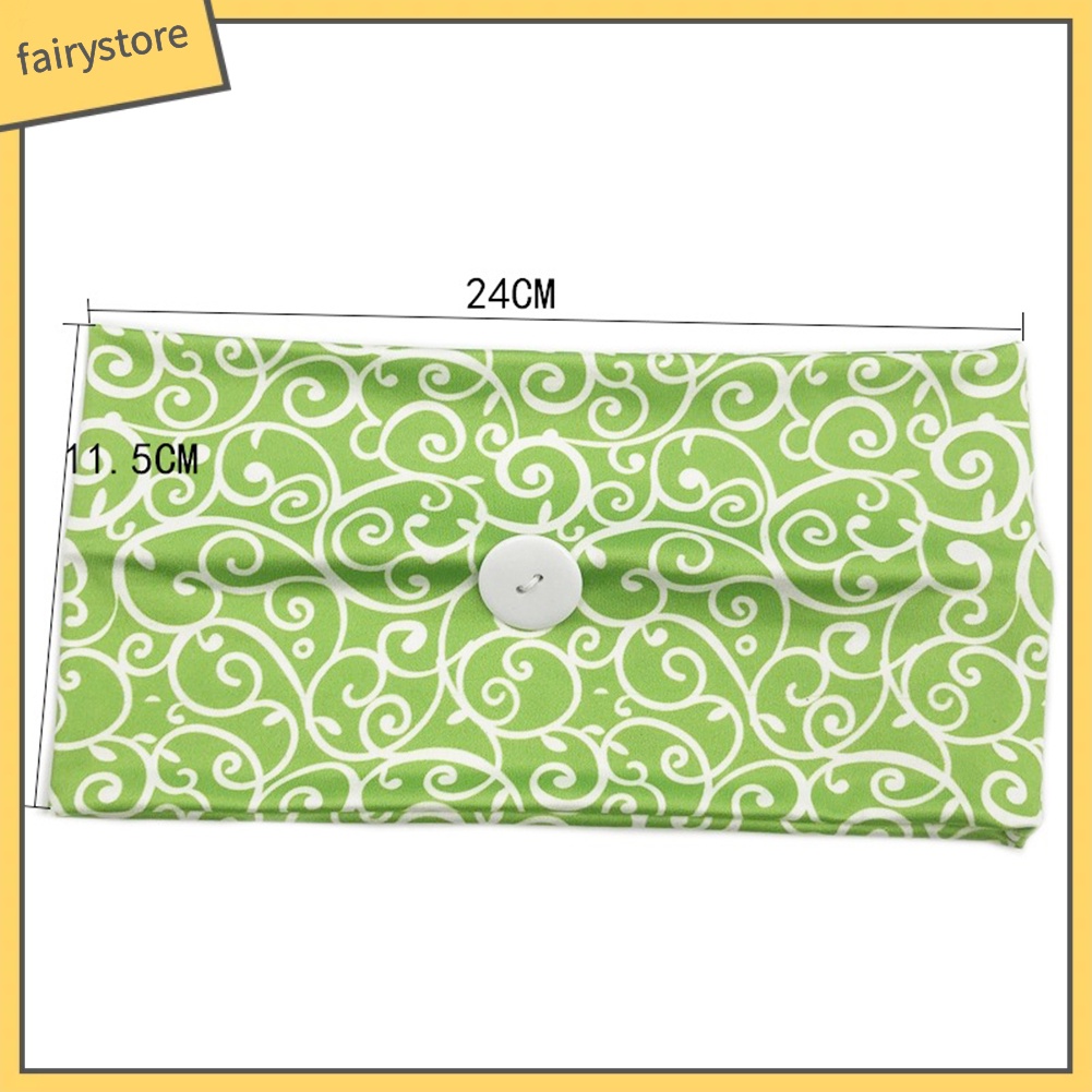 Bộ 2 Băng Đô Cài Tóc Co Giãn In Họa Tiết Thời Trang Cho Nữ