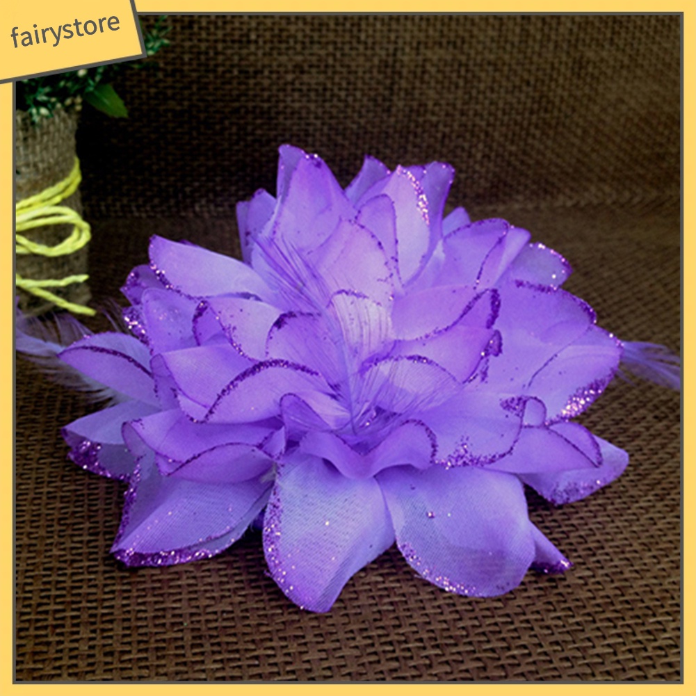 Băng Đô Hoa Cài Tóc Đính Đá Xinh Xắn Cho Cô Dâu