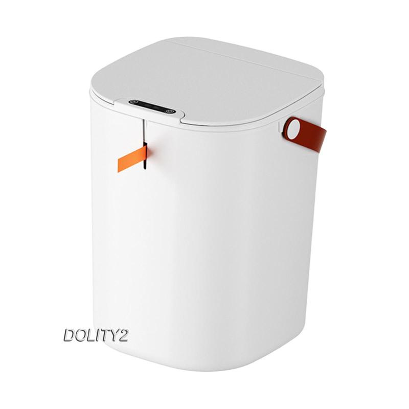 [Dolity2] Thùng Rác Cảm Ứng Thông Minh 20L Không Cần Chạm Có Nắp Cho Nhà Bếp