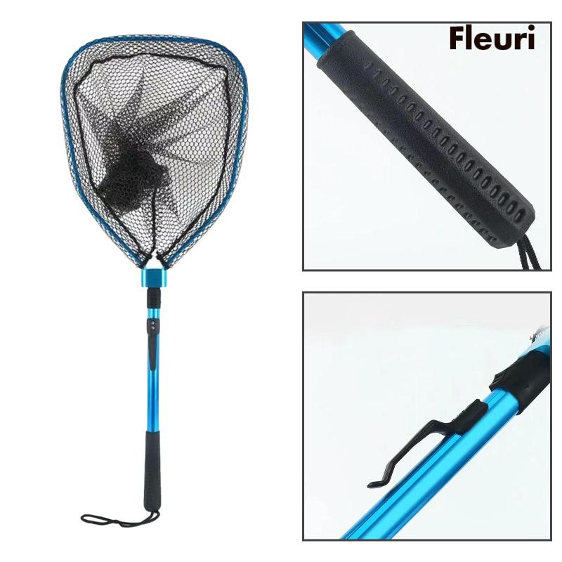 Vợt Lưới Bắt Cá Di Động Chống Trượt Cho Thuyền Kayak