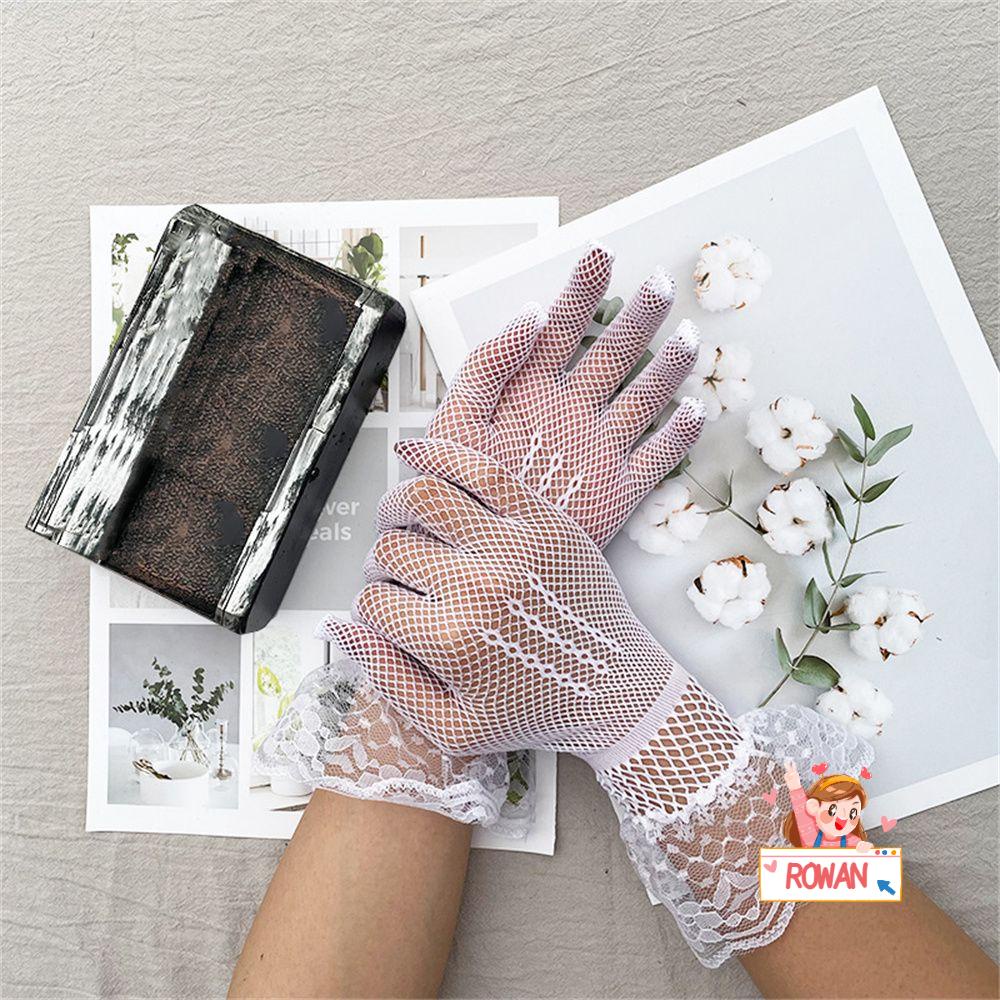 Găng Tay Lưới Chống Tia Uv Gợi Cảm Dùng Khi Lái Xe