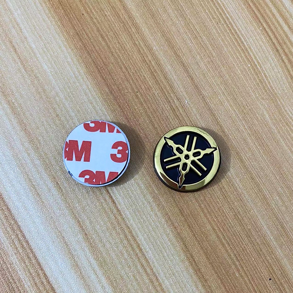 1 Bộ Nhãn Dán Logo 3D Cho Xe Yamaha Emblem Y15ZR Y15 Y16 LC135 NVX FZ150 SRL115 FI Lambang Yamaha