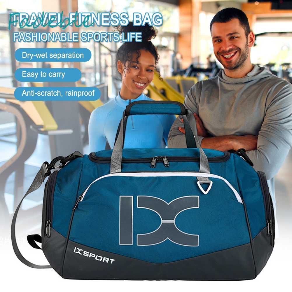 Túi Đựng Đồ Chia Ngăn Khô Ướt Bằng Polyester Sức Chứa Lớn Tiện Dụng Cho Nam Và Nữ