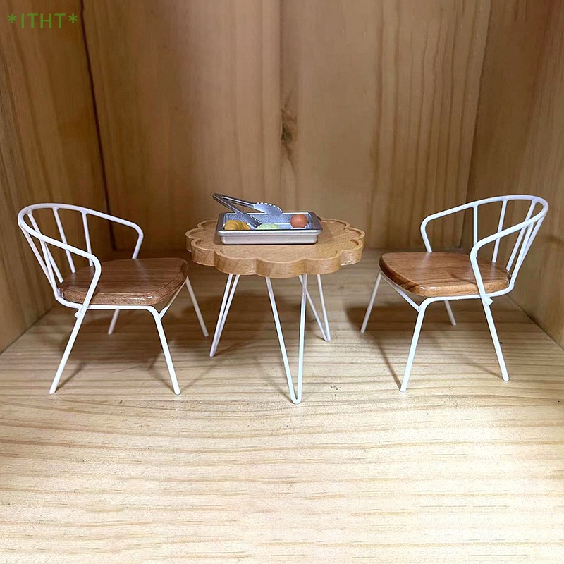 Mô Hình Ghế Mini Trang Trí Nhà Búp Bê Mới