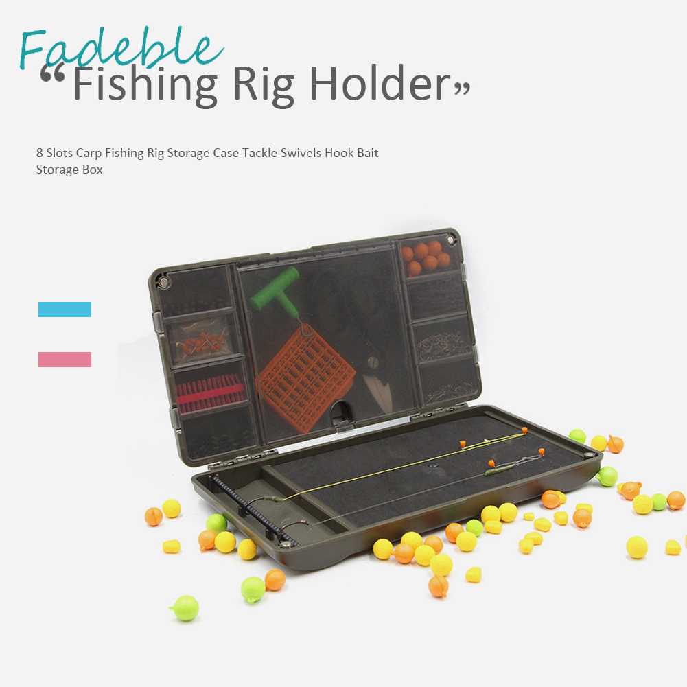 Hộp Đựng Phụ Kiện Câu Cá 8 Ngăn Tiện Lợi