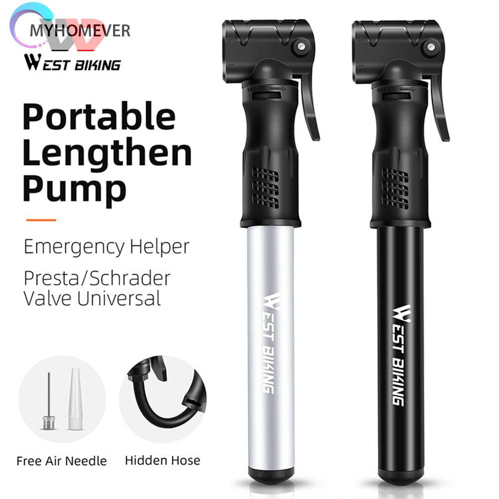 Ống Bơm Hơi Lốp Xe Đạp Thiết Kế Nhỏ Gọn Tiện Dụng