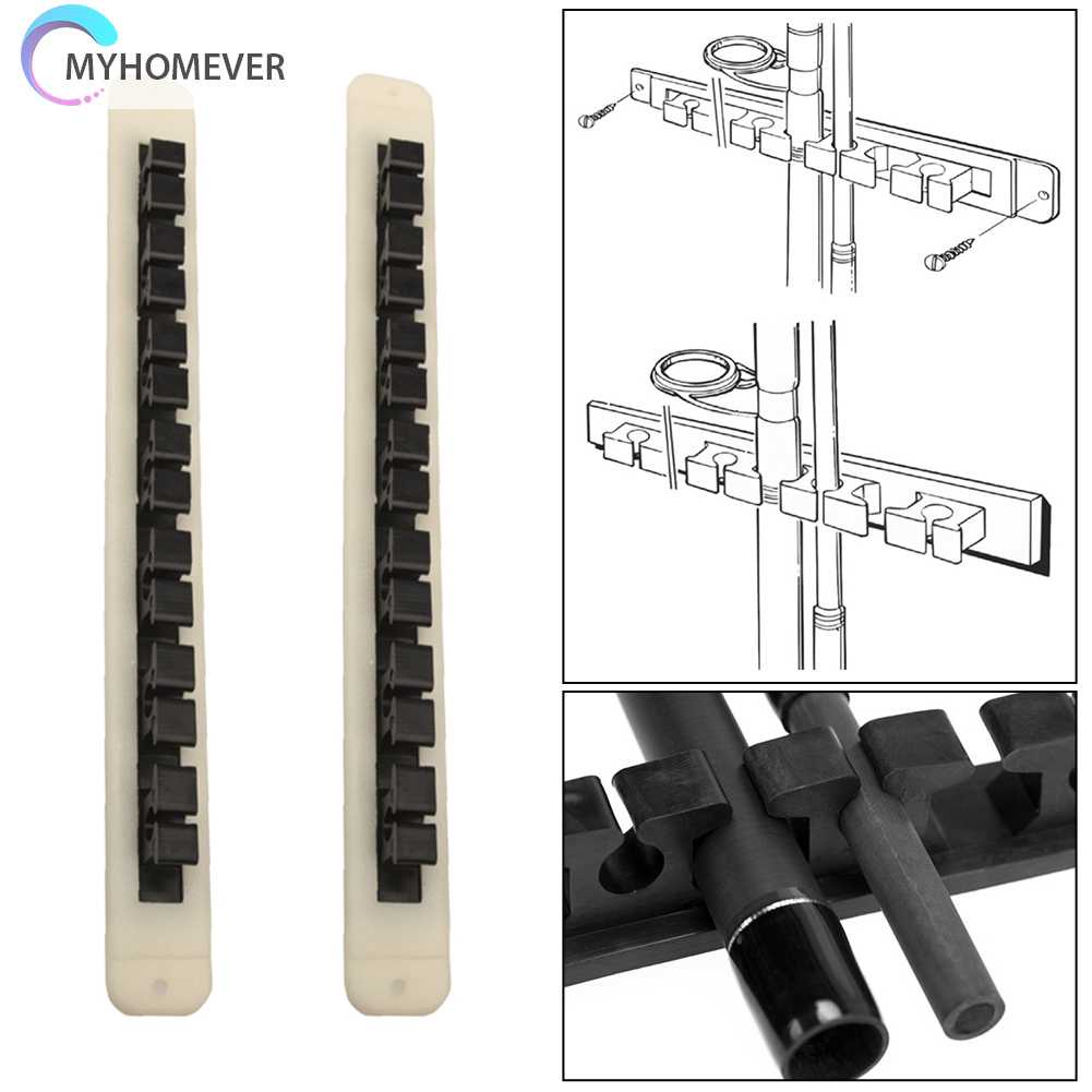 Set 2 Giá Đỡ Cần Câu Cá Gắn Tường Siêu Bền Tiện Dụng