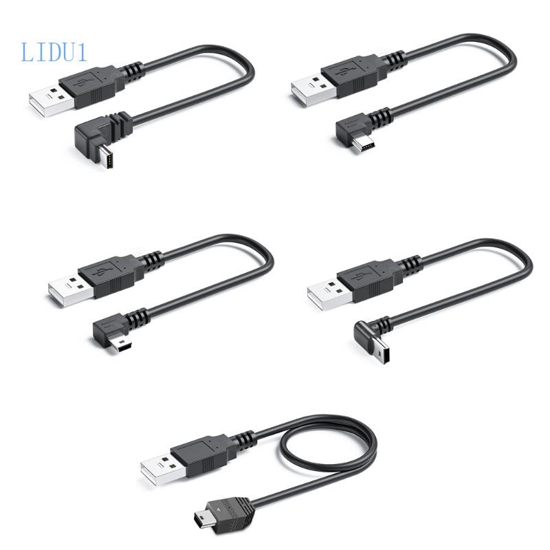 Dây Cáp Sạc LIDU1 USB Sang Mini USB Tốc Độ Cao Trọng Lượng Nhẹ Dễ Mang Theo