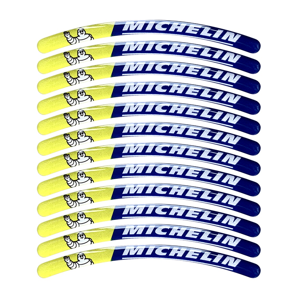 Sticker Dán Trang Trí Bánh Xe Mô Tô Michelin Honda Click125i Click 150i