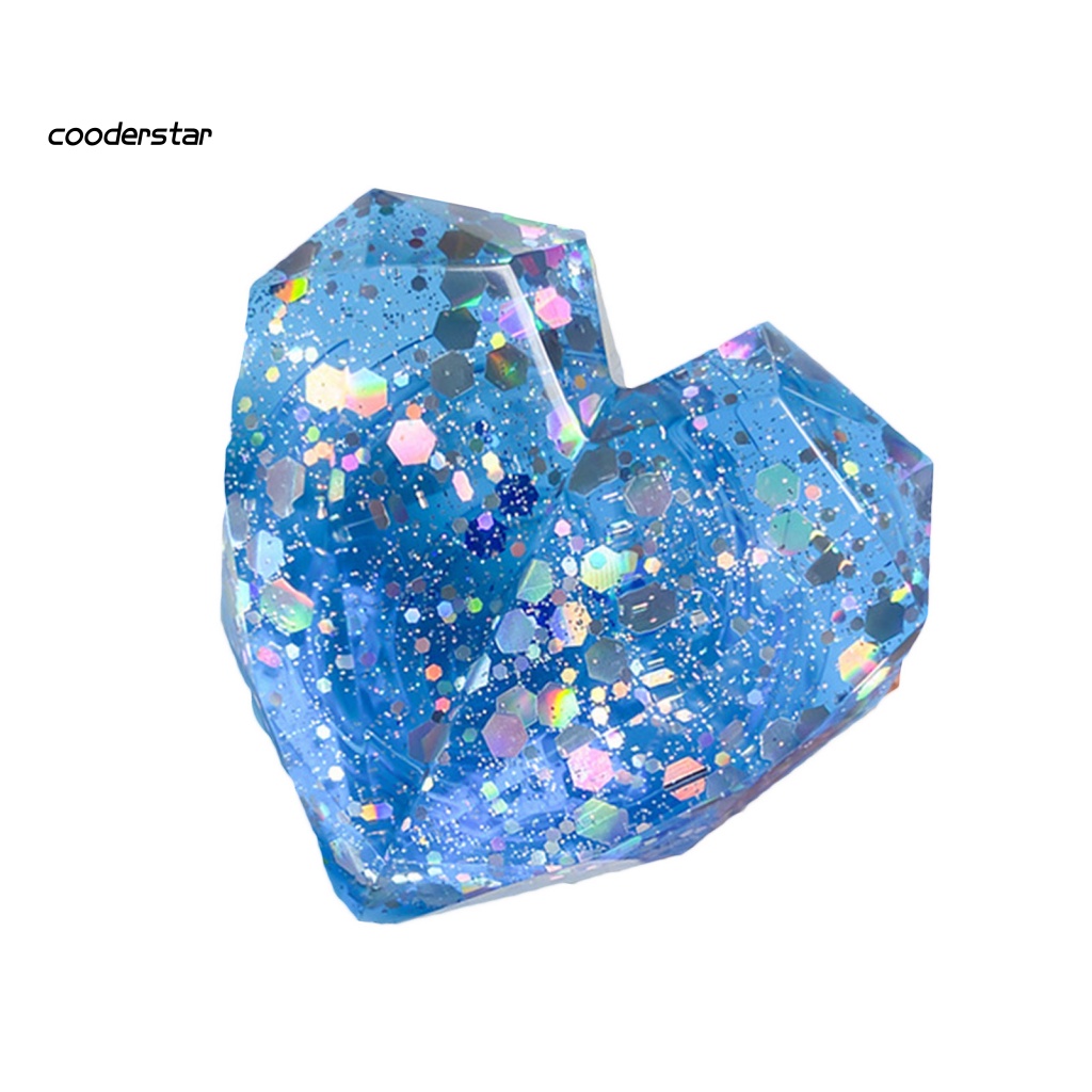 Giá Đỡ Điện Thoại Để Bàn Đính Kim Sa Hình Trái Tim 3D Nhiều Màu Thông Dụng