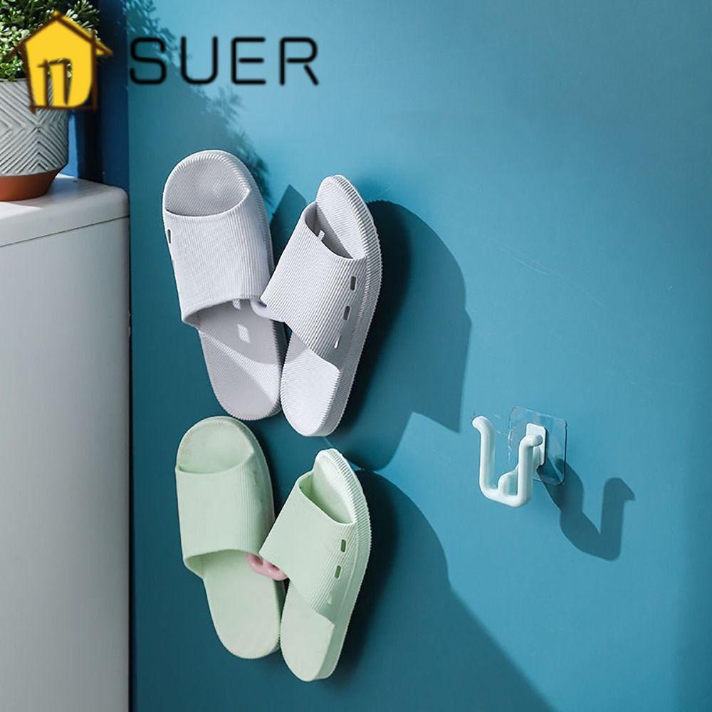 Giá Treo Dép Gắn Tường Tự Dính Không Cần Đục Lỗ