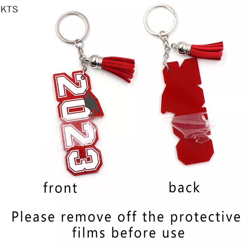 Hàng Mới Về 1 Móc Khóa Nhựa Acrylic In Chữ CN Class of 2023