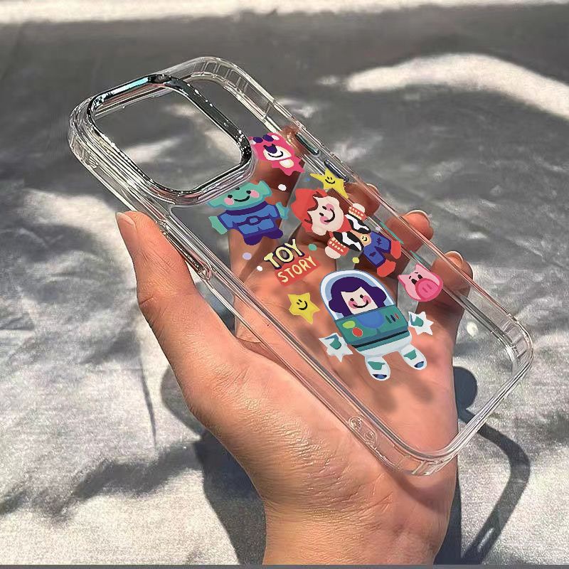 ✅Ốp Điện Thoại Mềm Chống Sốc Họa Tiết Toy Story ins7 1314promaxplus11 iPhone128 / Apple MARP