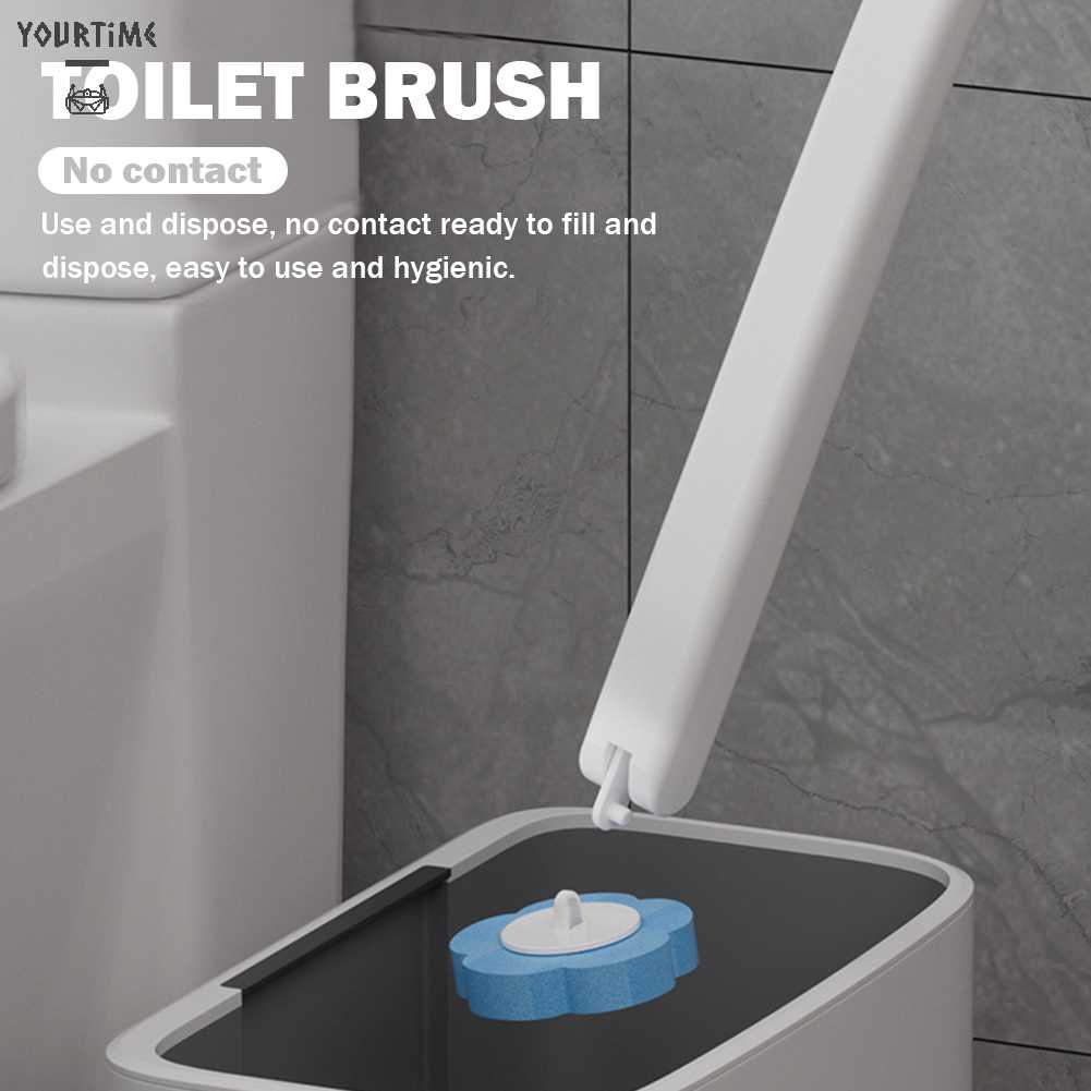 Bộ Bàn Chải Chà Toilet Linh Hoạt Tiện Dụng
