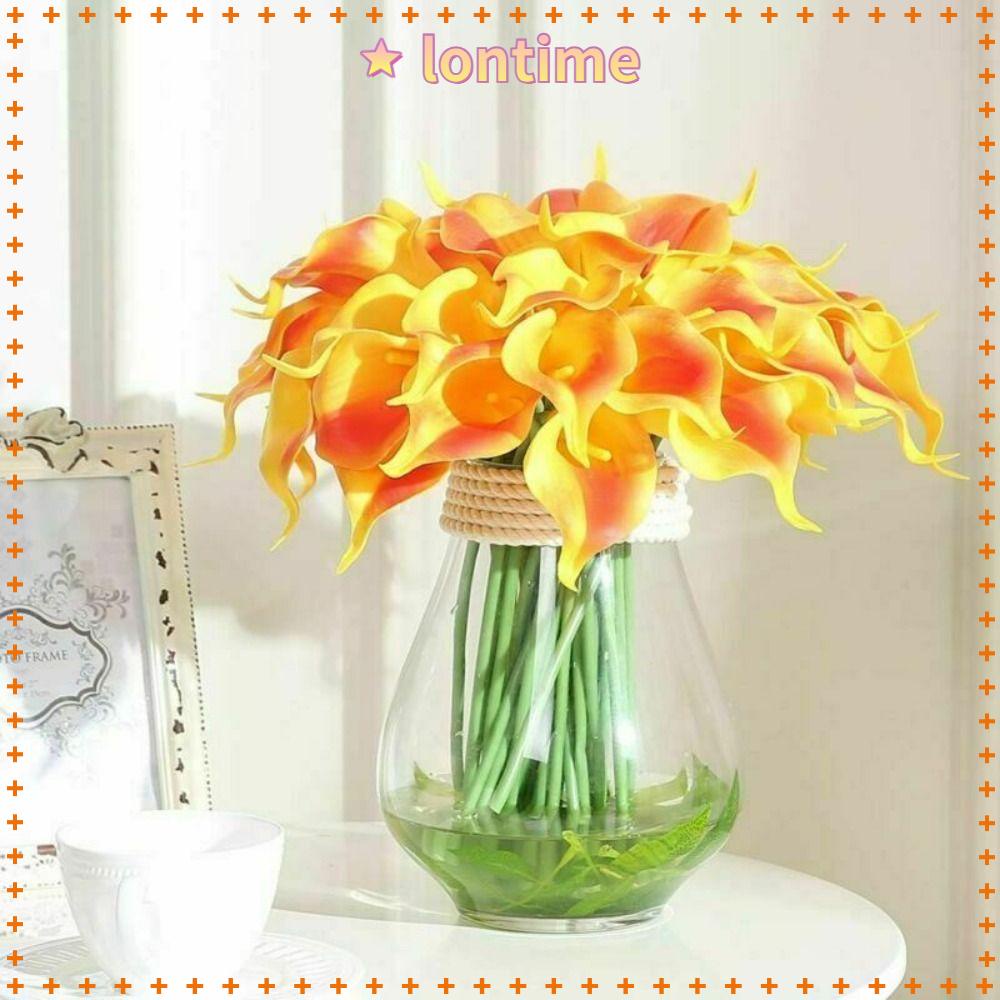 Nhánh Cây Calla PU Nhân Tạo Trang Trí Nhà Cửa / Tiệc Cưới