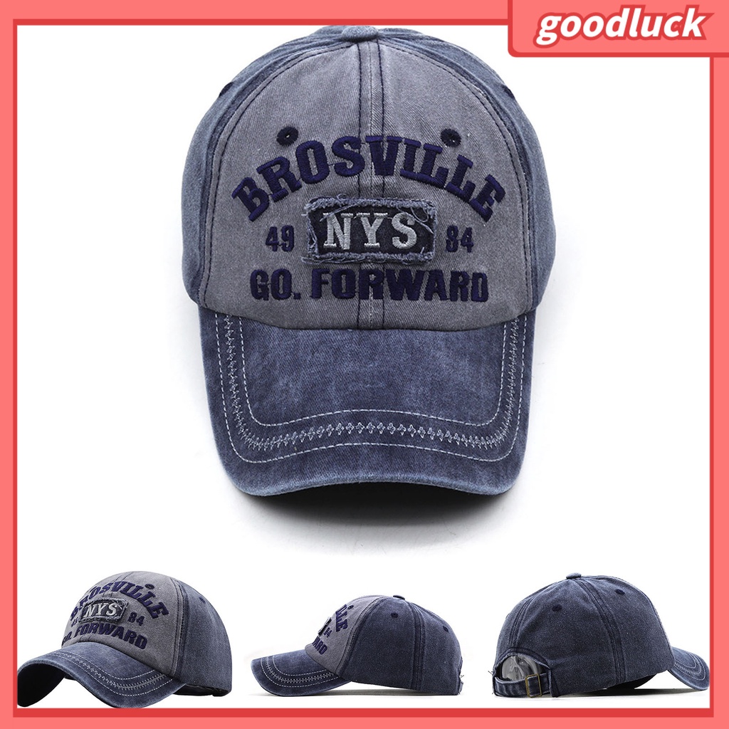 Mũ Bóng Chày Thêu Chữ Có Thể Điều Chỉnh Vành Thời Trang Dành Cho Nam