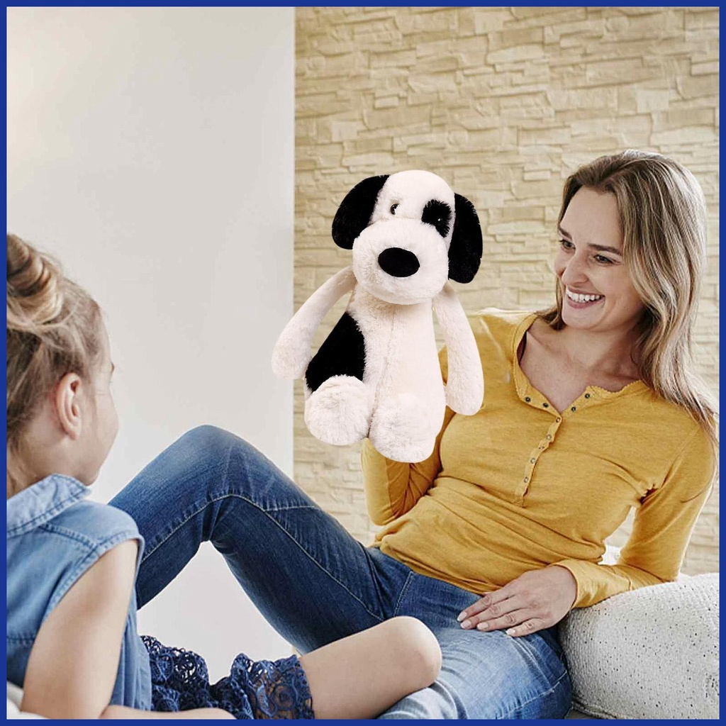 Thú Nhồi Bông Hình Chú Chó Hoạt Hình Đáng Yêu Trang Trí Phòng Bé