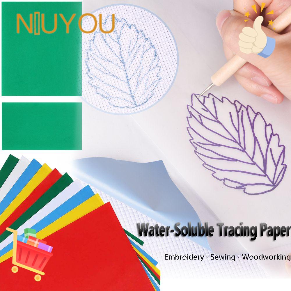 Bộ 10 Miếng Vải Thêu Tranh Chữ Thập Thủ Công Bằng Carbon