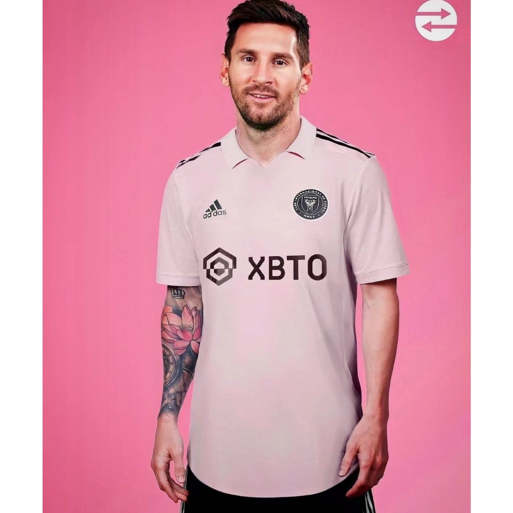 Áo Thun Số 23 / 24 Inter Miami Câu Lạc Bộ Bóng Đá Sân Nhà Mùa Hè Mới Cho Nam