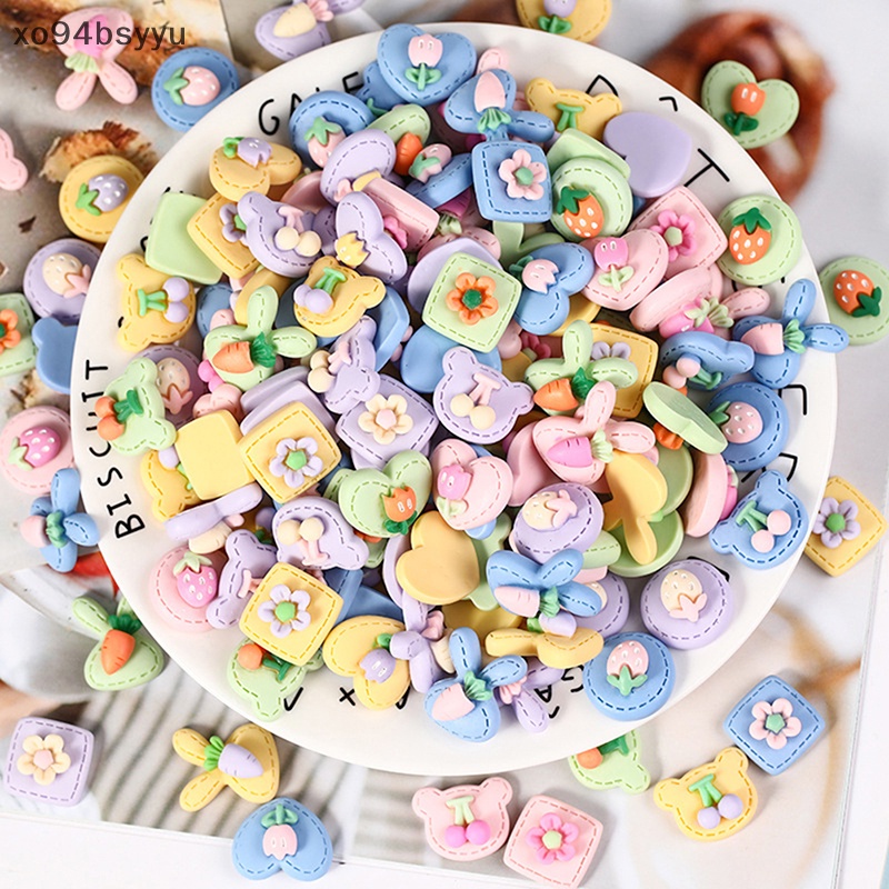 Set 10 Mô Hình Trái Cây 3D Mini Xo94Bsyu Dùng Để Trang Trí Sổ Tay DIY