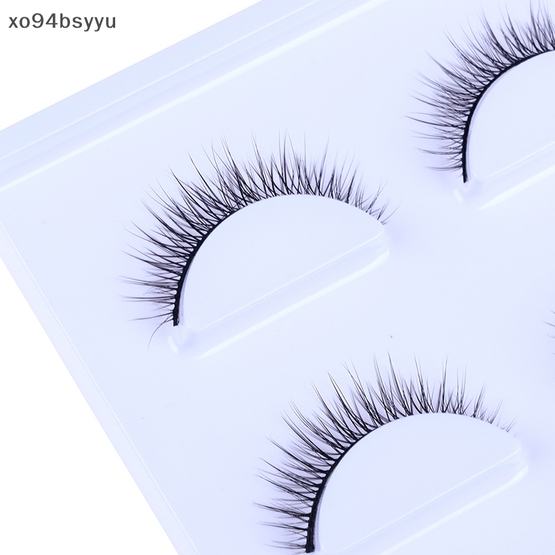 1 / 3 / 5 Cặp Lông Mi Giả 3D Trong Suốt Tự Nhiên xo94bsyyu