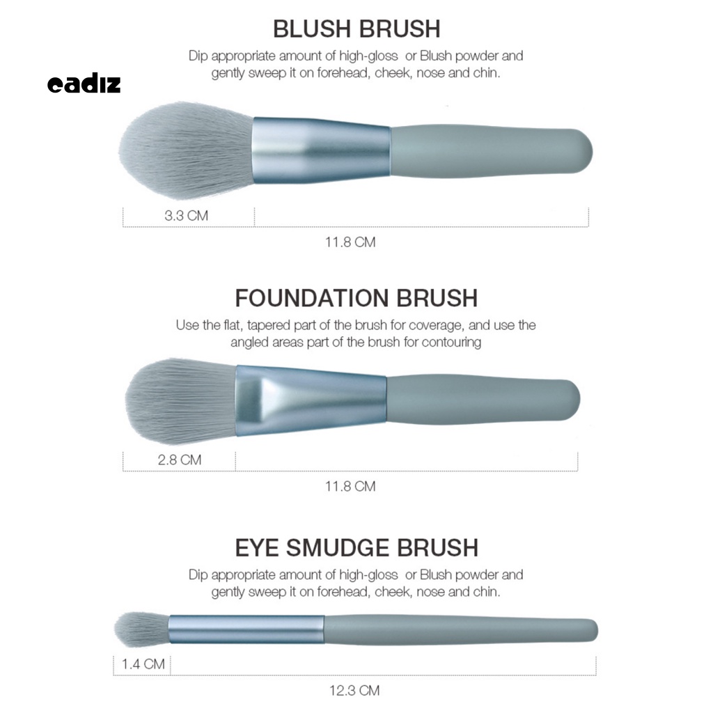 Bộ 7 Cọ Trang Điểm Chuyên Nghiệp Chất Lượng Cao