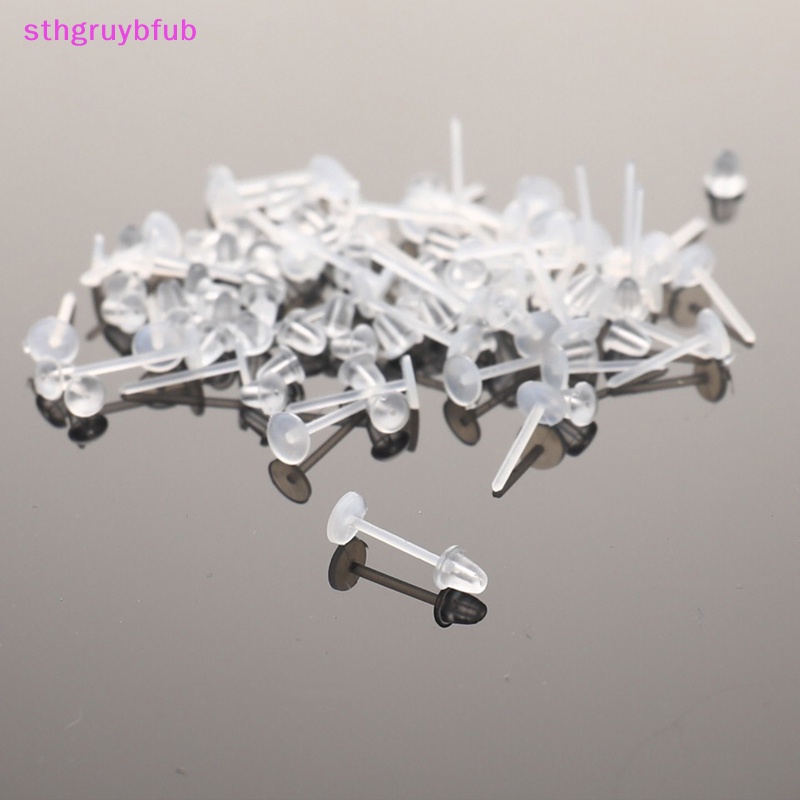 Set 50 / 200 Chiếc Bông Tai Bằng Nhựa Silicone
