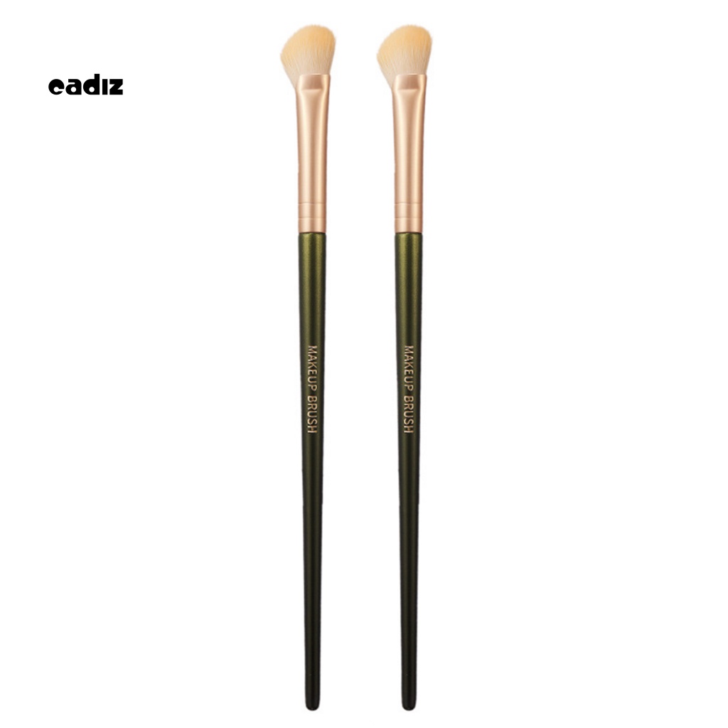 Set 2 Cọ Trang Điểm Mũi Lông Mềm Cán Gỗ Gọn Nhẹ