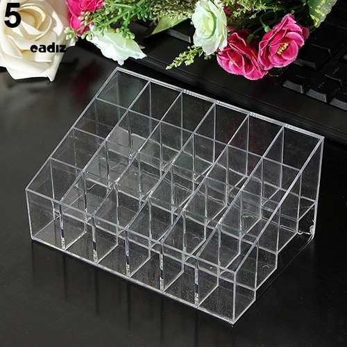 Giá Đỡ Son Môi / Cọ Trang Điểm 40 / 24 Ngăn Tiện Lợi