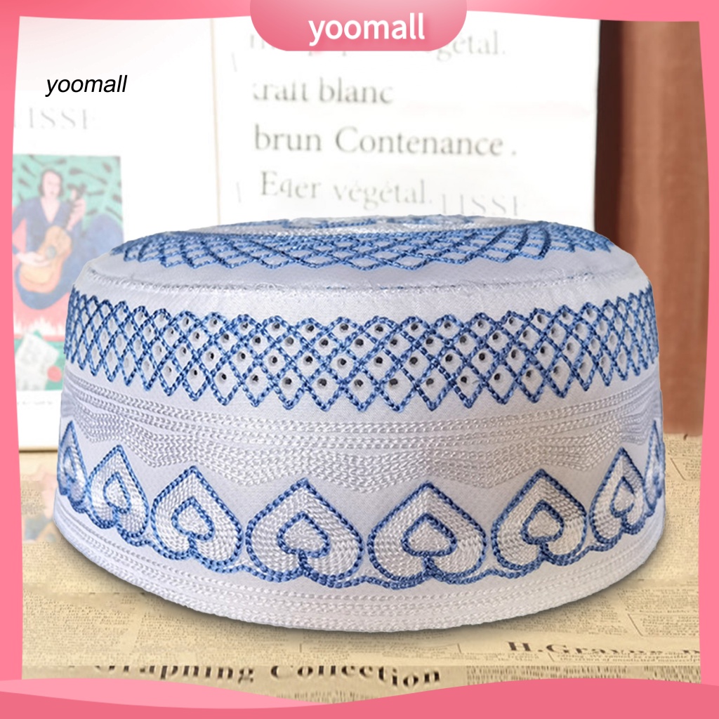 Mũ Lưỡi Trai Phẳng Thêu Họa Tiết Kẻ Sọc Phong Cách Retro Tinh Tế Cho Nam