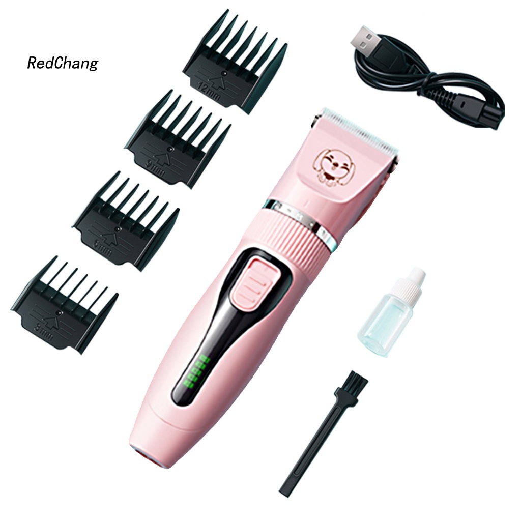 1 Bộ Tông Đơ Cạo Lông Cho Thú Cưng Tiếng Ồn Thấp 33 Răng Tiện Dụng