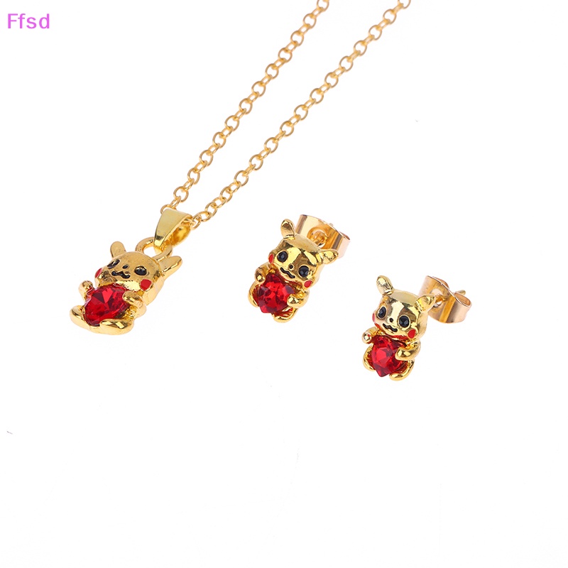 Vòng cổ Mặt Đá Trắng Hình Trái Tim Hoạt Hình Sáng Tạo Dễ Thương