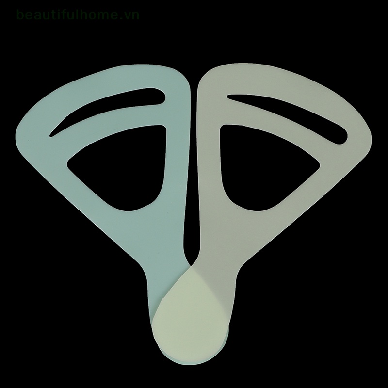 Set 2 Thẻ Khuôn Vẽ Lông Mày Tái Sử Dụng Linh Hoạt