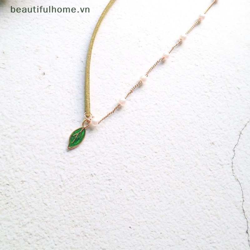 Vòng Cổ Choker Ren Ngắn Mặt Trái Tim Dễ Thương Thời Trang Cho Nữ [Beautyhome]