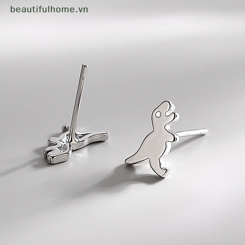 Bông Tai Hình Khủng Long Mini Đơn Giản Thời Trang Cho Nữ