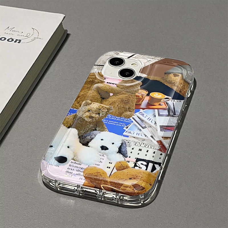 Ốp Điện Thoại TPU Mềm Trong Suốt Chống Sốc Cho IPhone 11 14 13 12 Pro Max XS Max X XR 7 + 8 Plus Sự Bảo Vệ