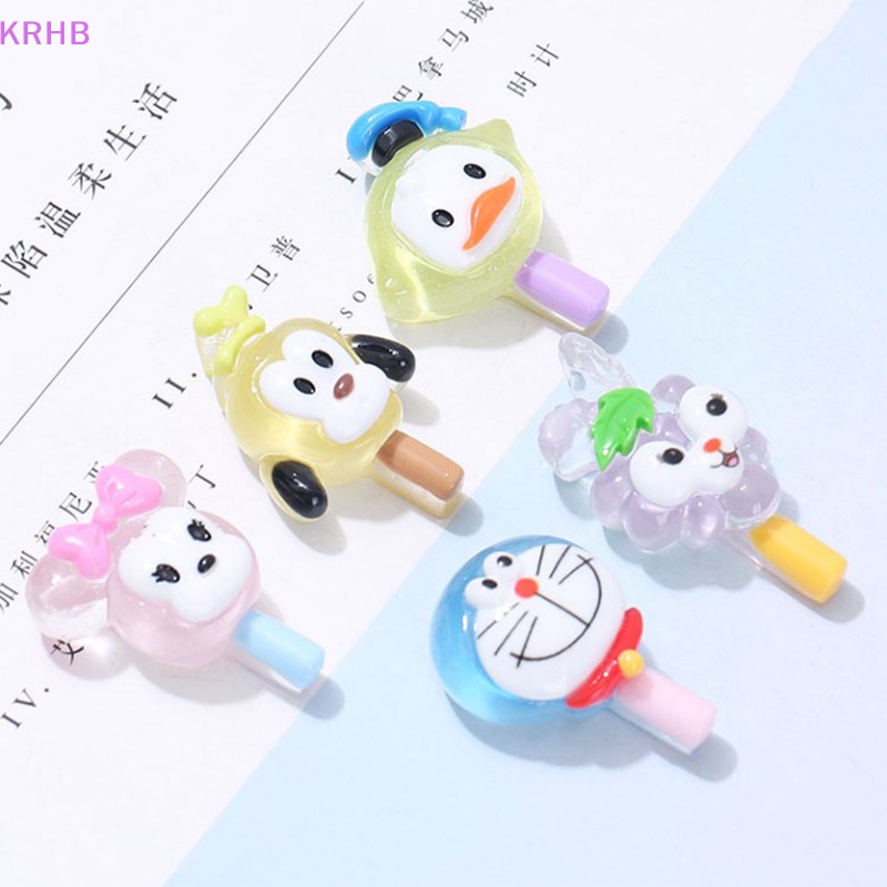 Set 5 Mô Hình Đồ Chơi Mini Bằng Nhựa Phát Quang Trang Trí Nghệ Thuật Mới