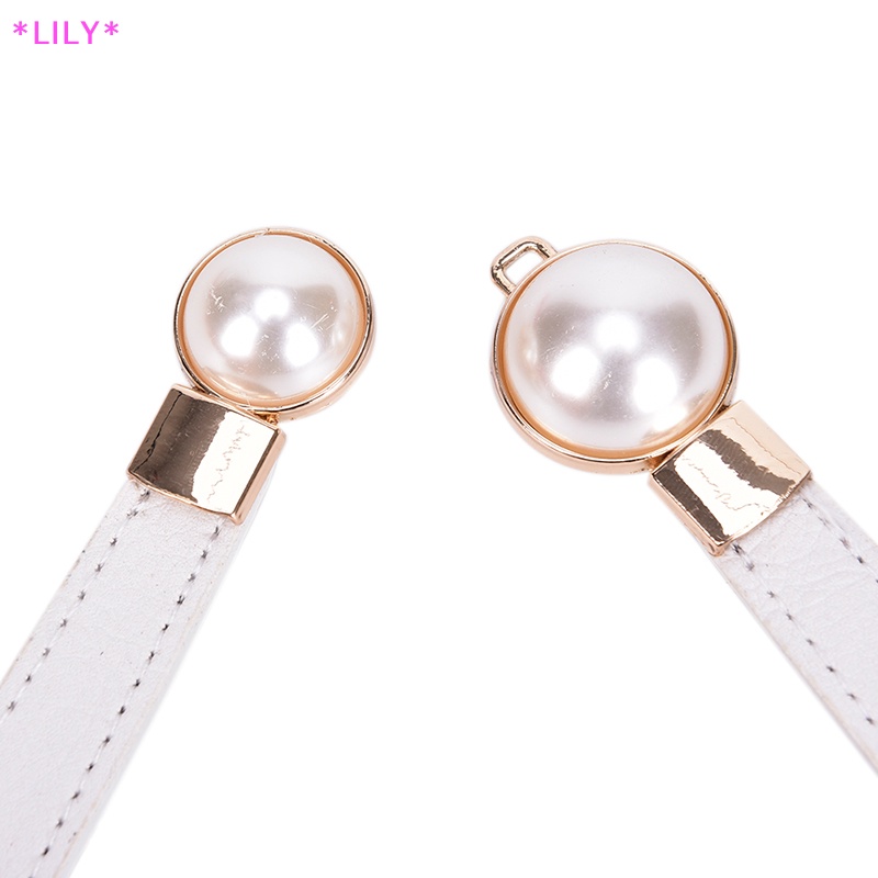 Lily phụ nữ đàn hồi eo con dấu vành đai ngọc trai cho váy váy dây thắt lưng wasit vành đai uuu